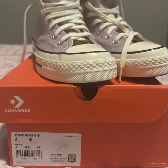 NWT Converse Chuck 70 Hi Sneakers | Himalayan Salt | Women’s 6 / Men’s 4 - Picture 8 of 8